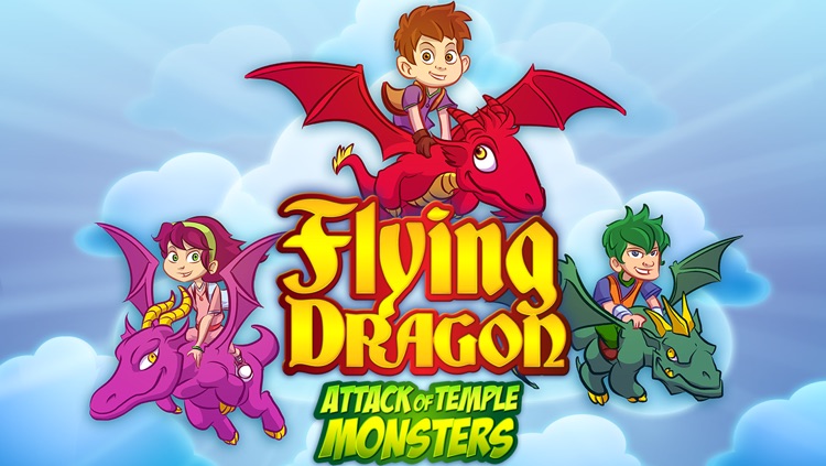 Flying Dragon: Attack of The Fantasy Temple Monsters Free - Easy Kids Arcade by Top Crazy Games