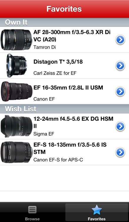 Canon Lens Buddy - Lenses for DSLR Cameras screenshot-4