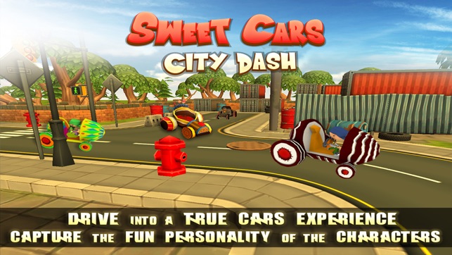 Sweet Cars City Dash(圖2)-速報App