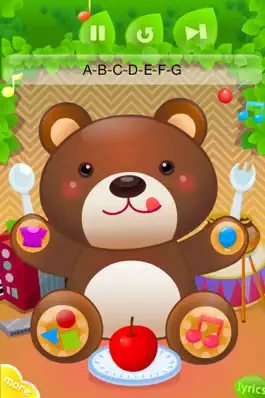 Game screenshot Musical Bear -Kids Songs Player (FREE) mod apk