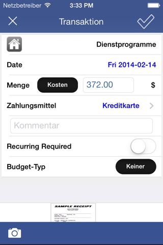 Expense Tracker with Pocket Budget screenshot 2