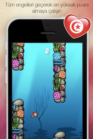 Flappy Fish+ ONLINE screenshot 3