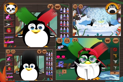 Panda & Penguin Hair Salon screenshot 2