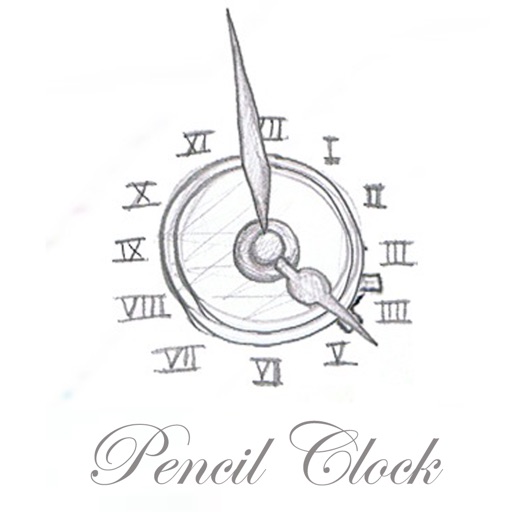 Pencil Clock Lite icon