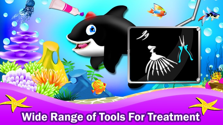 Sea Life Adventure – Underwater Ocean Doctor Surgery Treatment Kids Game screenshot-4
