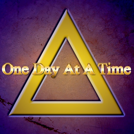 One Day At A Time - Alcoholics Anonymous (AA) Icon