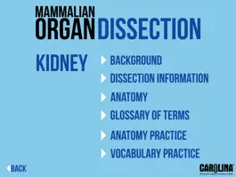 Game screenshot Mammalian Organ Dissection Free apk