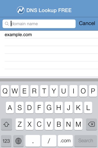 DNS Lookup screenshot 2