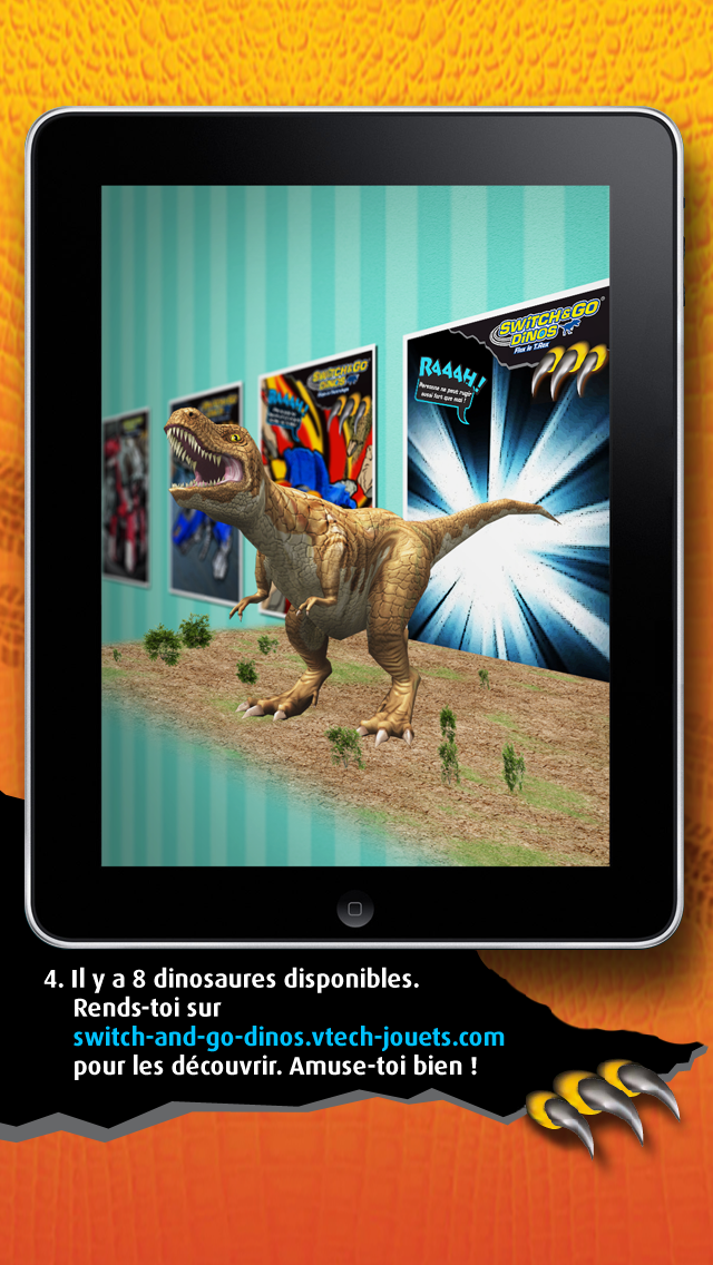 How to cancel & delete VTech's Switch & Go Dinos (version française) from iphone & ipad 4