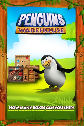 Penguins warehouse Super Racer Lite Free - The Jumping Penguin Racing the clock in the crazy Warehouse - Free Version screenshot 2