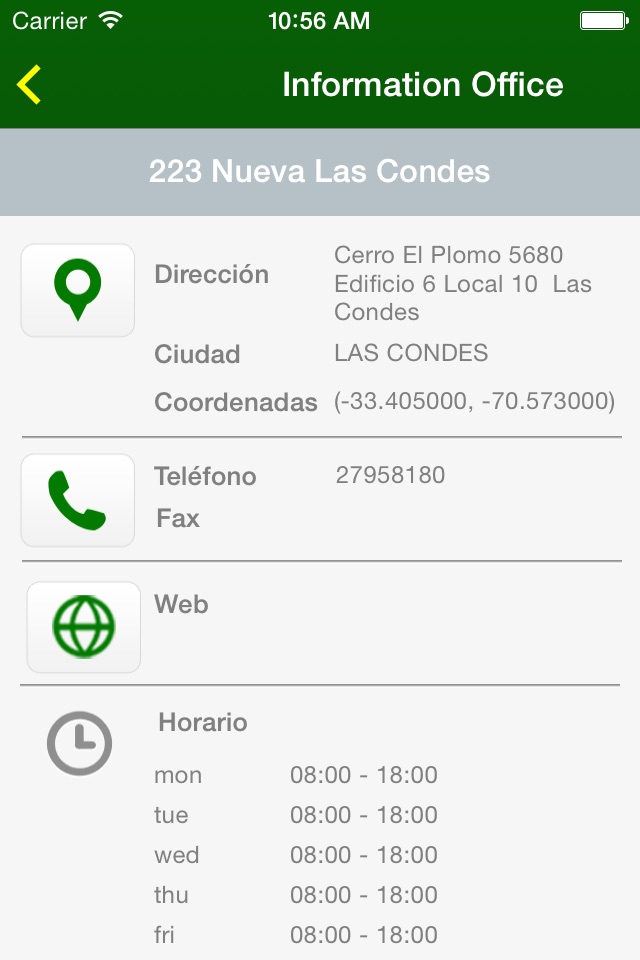 Europcar Chile screenshot 3