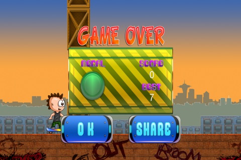 Jumpy Kiddo - The Rebel Skateboarder screenshot 4