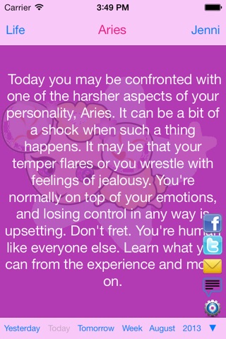 Eros - Daily Horoscopes screenshot 2