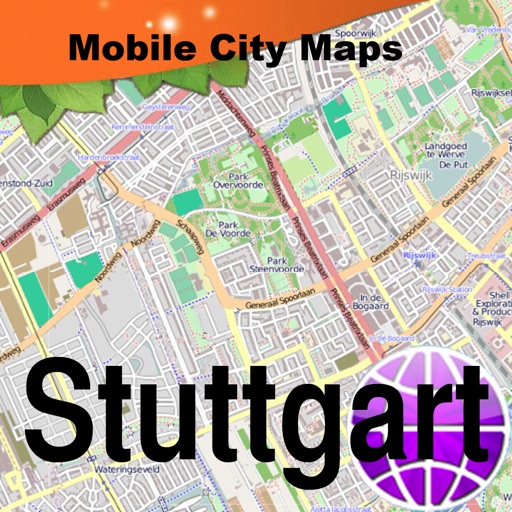 Stuttgart Street Map