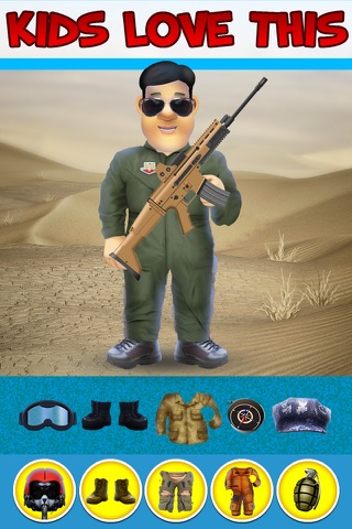 Brave Army Boy - Dressing Up Game For Boys screenshot 3