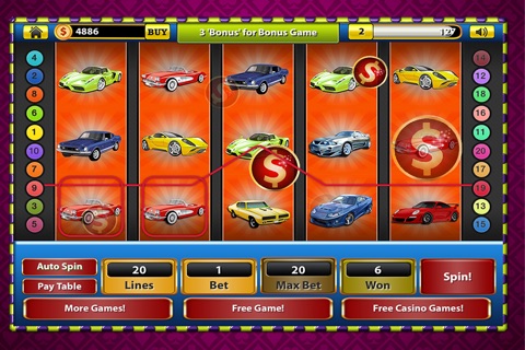 Lucky Vegas Casino Slots - Wicked Fun HD Slot Machine Game screenshot 2