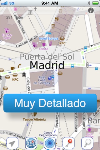 Madrid Offline Map screenshot 2