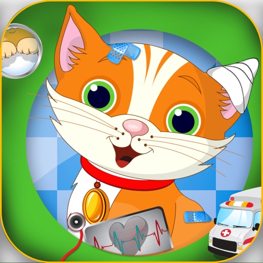 Little Kitty Doctor – A free hospital game for kids iOS App