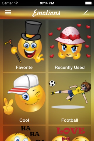 Emotions & Stickers screenshot 2