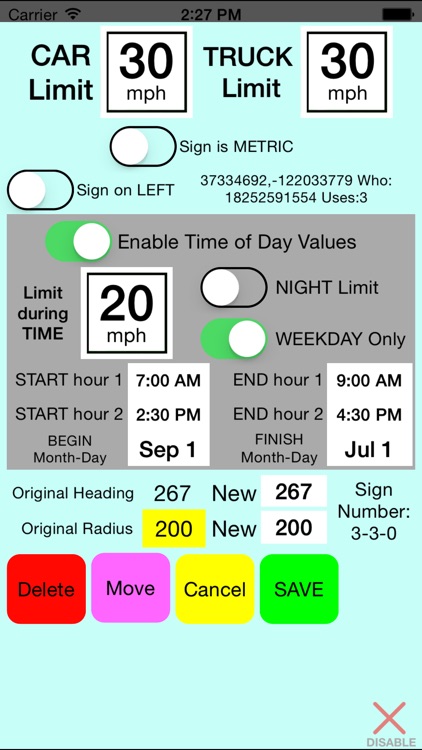 SpeedMinder Speed Limit App