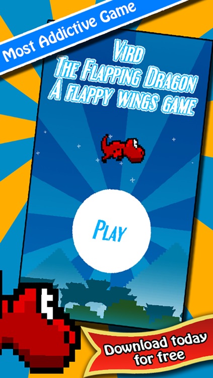 Vird The Flapping Dragon - 2 Player Flying Wings Game