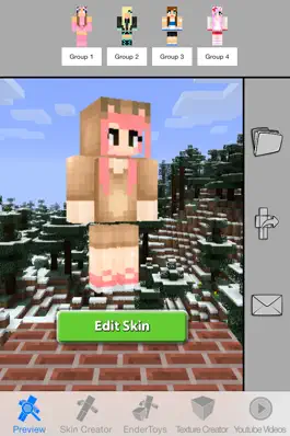 Game screenshot Girls Skins Pro for Minecraft Game Textures Skin mod apk