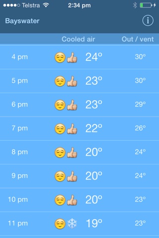 Vapor - Evaporative Cooling Companion screenshot 2