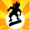 Pocket Skater Online: Xtreme Downhill Street Skate-Boarding & Roller-Blade Drift FREE