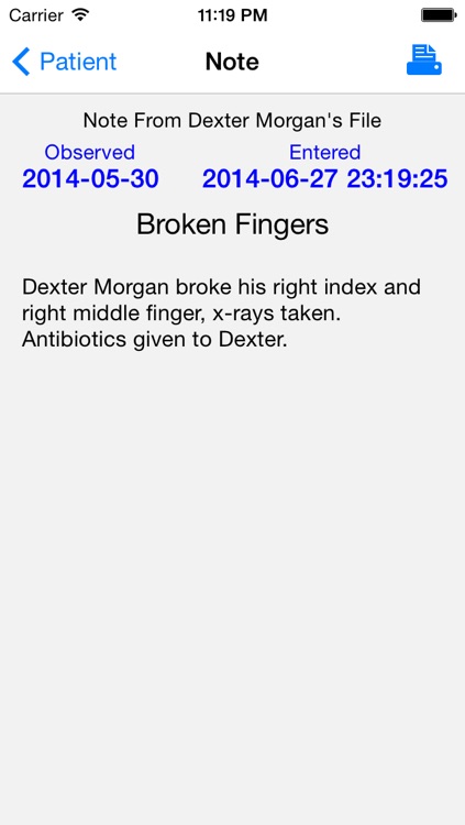 PatientNotes2 screenshot-3