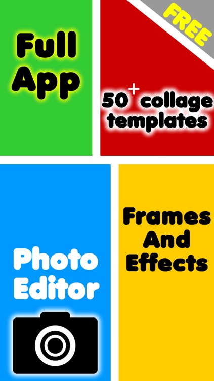 Instant photo Collage creator and montage maker -  Create awesome collages with free full image editor app