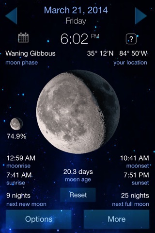 It's A Better Clock - Weather forecaster and Lunar Phase calendar screenshot 2