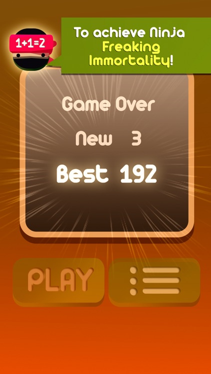 Ninja Math Impossible - a fun skills building game. screenshot-3