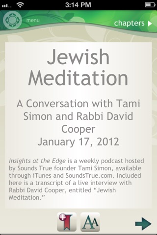 Kabbalah Meditation - Rabbi David A. Cooper screenshot 3