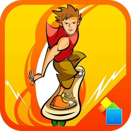 Skateboarder in the City iOS App
