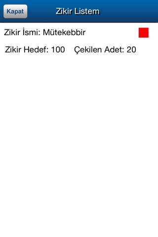 Cep Zikirmatik screenshot 4