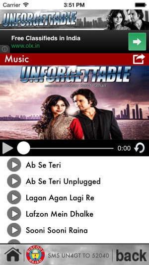 Unforgettable - Bollywood Songs (1.0)(圖2)-速報App