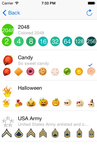 Candy 2048: not only 2048 screenshot 3