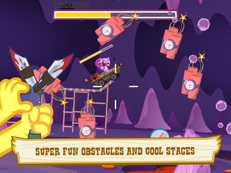 Happy Tree Friends: Deadeye Derby HD screenshot-3