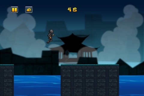 Ninja Rooftop Runner - Ultimate Urban Kungfu Warrior Challenge FREE screenshot 4