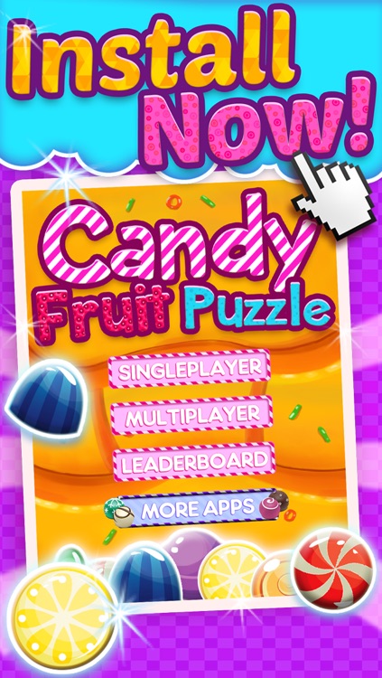 Candy Games Mania Puzzle Games 2014 - Fun Candies Swapping Game For iPhone And iPad HD FREE screenshot-4