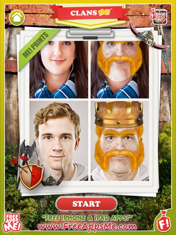 Clans ME! HD FREE - Clash Of Clans Yourself Clashers with Epic Action Fantasy Face Photo Effects!