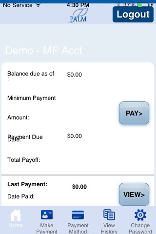 Palm Bill Pay screenshot 2