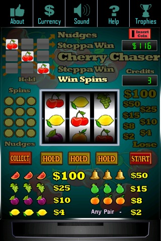 Cherry Chaser Slot Machine + screenshot 2