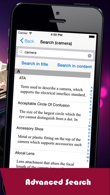Photography Terminology Glossary screenshot-4