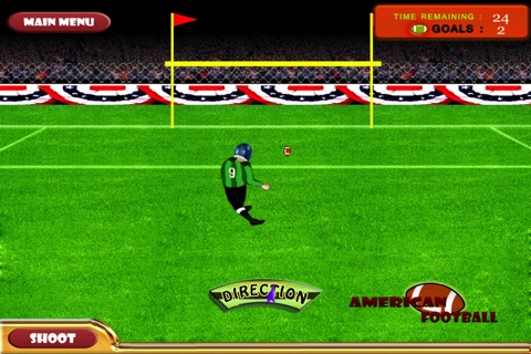 Crazy Soccer Field Goal Kick Competition - An American Fut-ball Championship Game Free screenshot 3