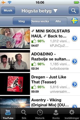 iMusic Tubee -- Music Player and Manager for YouTube. screenshot 3