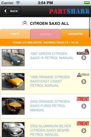 PartShark Car Spares screenshot 4