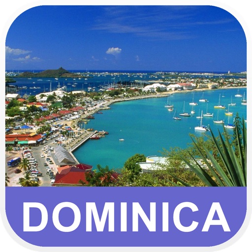 Dominica Offline Map - PLACE STARS