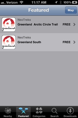 Greenland GPS screenshot 4