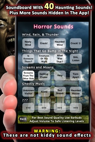 200+ Scary Stories, Sounds, And Pranks - Tales Of Horror, Ghosts, Vampires, Werewolves, Witches, and more! screenshot 4